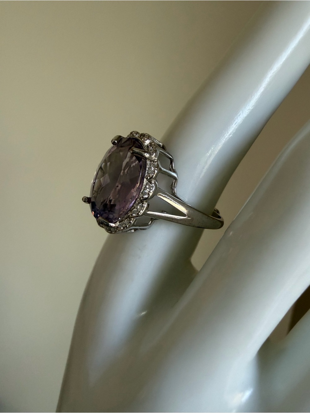 Amethyst ring - Picture 5 of 6
